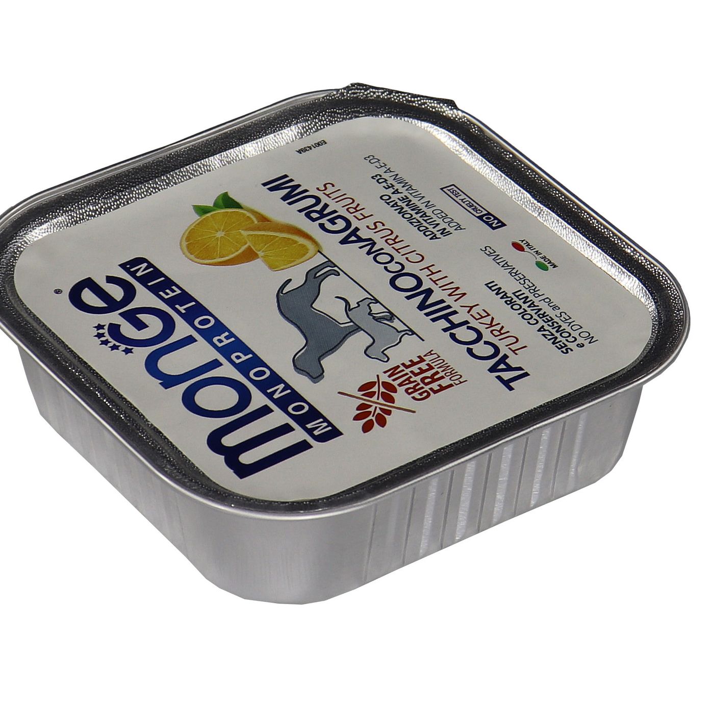 Влажный корм Monge Dog Natural Monoprotein Fruits для собак, паштет из индейки с цитрусовыми, консервы 150 г — фото 21