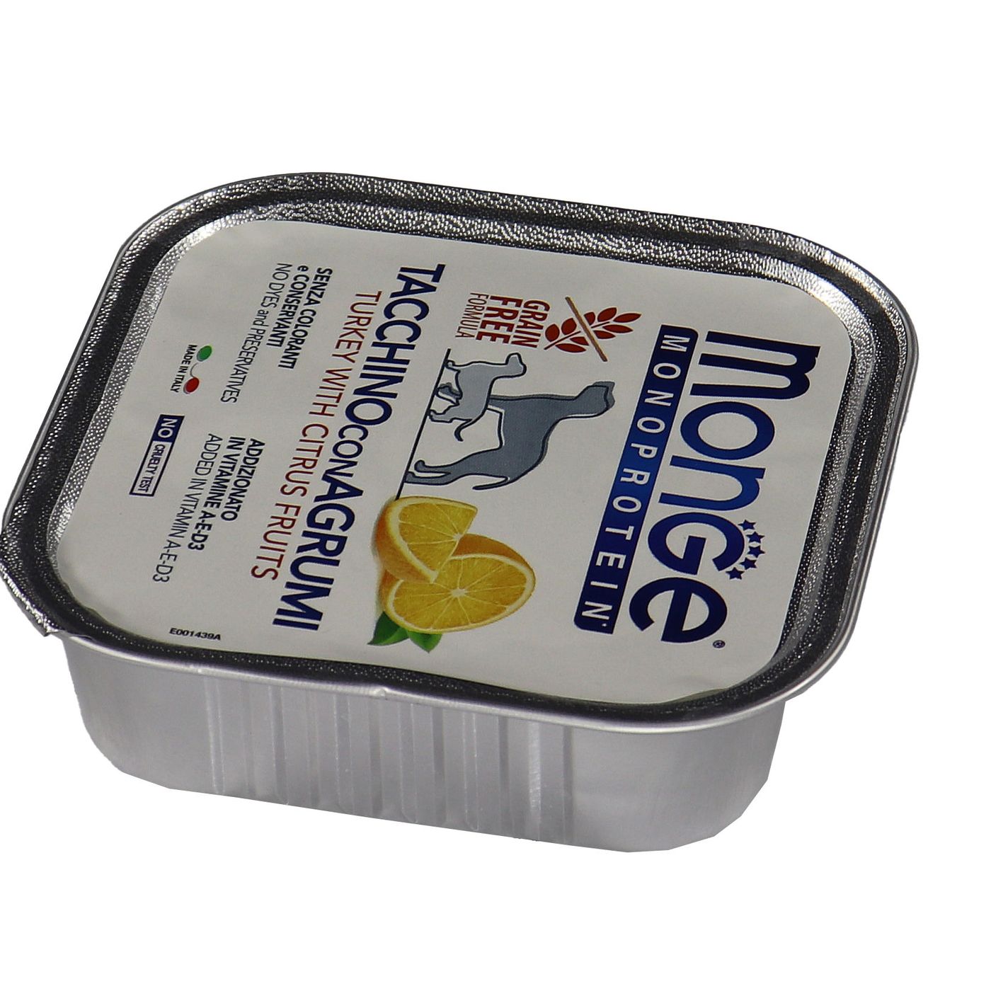 Влажный корм Monge Dog Natural Monoprotein Fruits для собак, паштет из индейки с цитрусовыми, консервы 150 г — фото 9