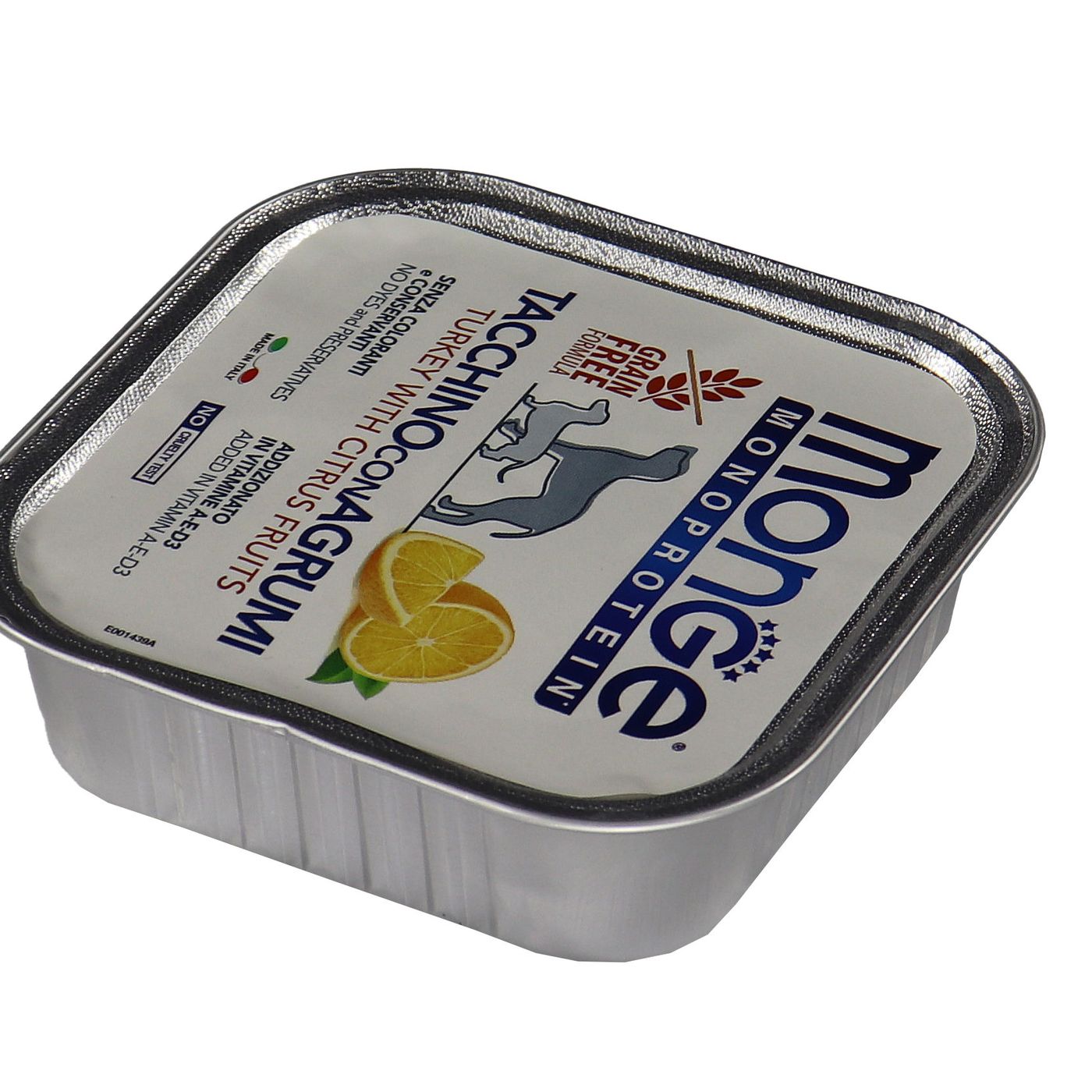 Влажный корм Monge Dog Natural Monoprotein Fruits для собак, паштет из индейки с цитрусовыми, консервы 150 г — фото 11