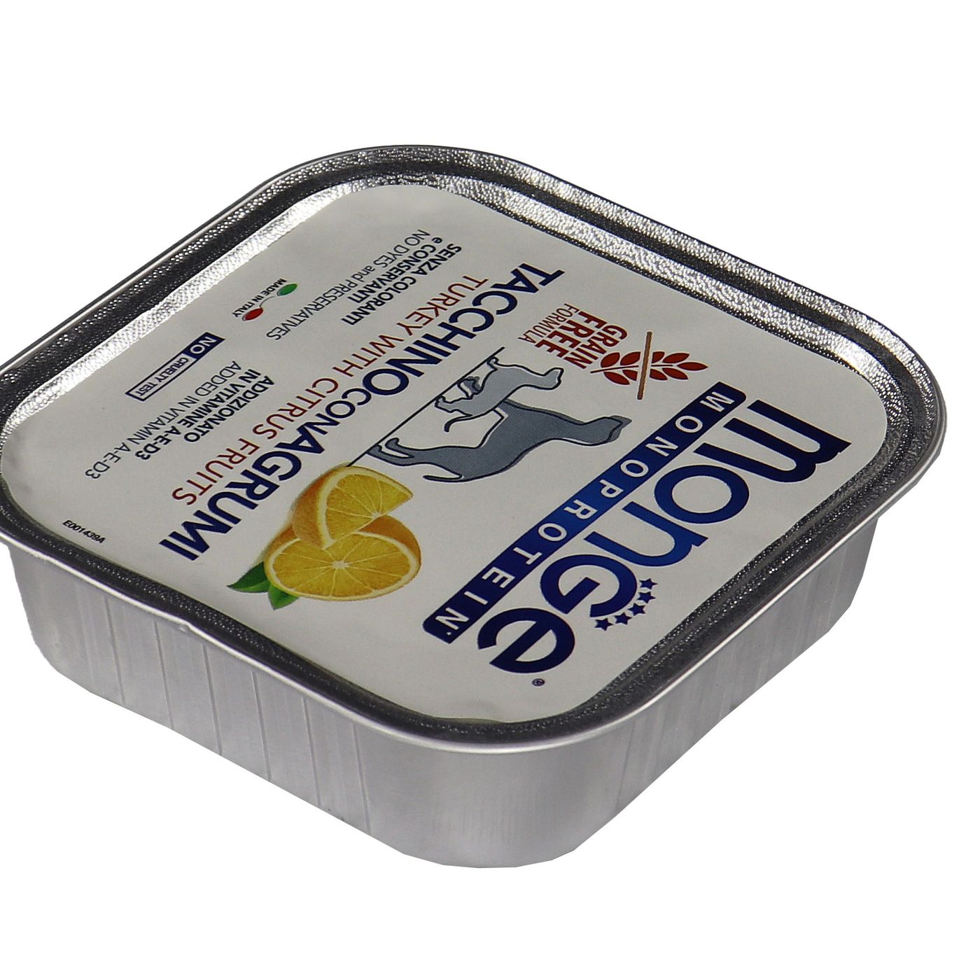 Влажный корм Monge Dog Natural Monoprotein Fruits для собак, паштет из индейки с цитрусовыми, консервы 150 г — фото 12