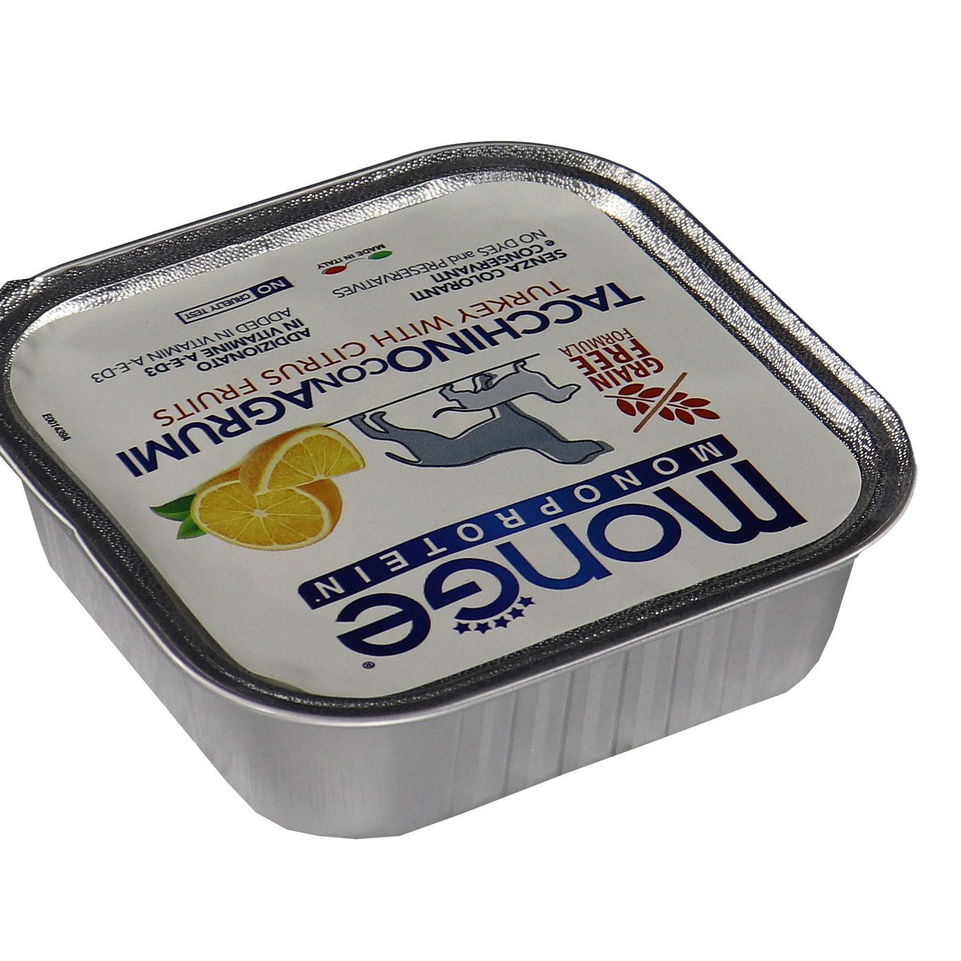 Влажный корм Monge Dog Natural Monoprotein Fruits для собак, паштет из индейки с цитрусовыми, консервы 150 г — фото 14
