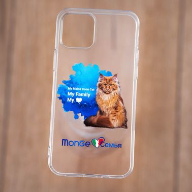 Чехол для телефона Monge семья модель iPhone 13 мейн-кун