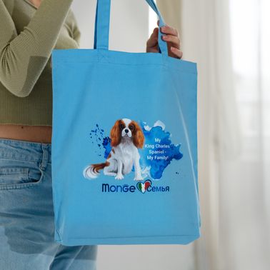 Monge Gift Shop collection 2023 шоппер Кинг Чарльз Спаниель