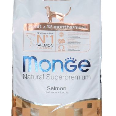 Сухой корм Monge Cat Speciality Line Monoprotein Adult для взрослых кошек, из лосося 10 кг
